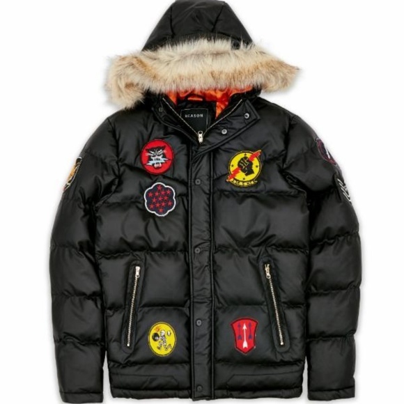 Combat Fur Puffer Jacket Smlxl 